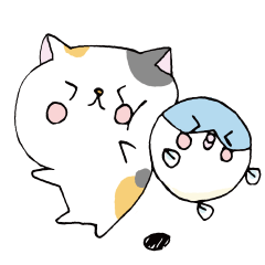 Cat and Blowfish