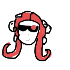 Octoling and squids sticker