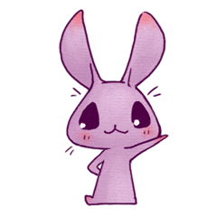 Daily life of Purple Rabbit