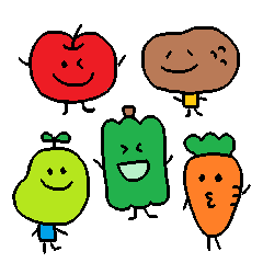 野菜と果物の日常