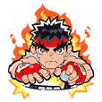 STREET FIGHTER V Official Stickers