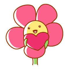 Cute Cartoon Flower – สติกเกอร์ LINE | LINE STORE