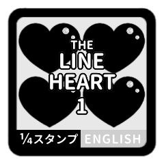 THE LINE HEART 1 [1-4][BLACK][ENGLISH]