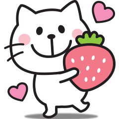 Honorific stickers for cute adult cats