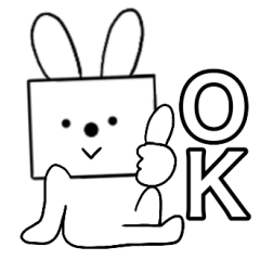 Square rabbit2