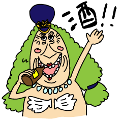 ONE PIECE DRUNKARD STICKER