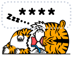 Tiger message stamp_1