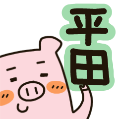 Name sticker for hirata