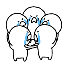 Sad sticker discount