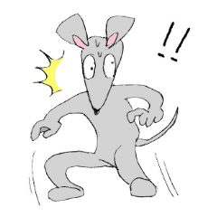 Daily Sticker of honesty mouse – LINE stickers | LINE STORE