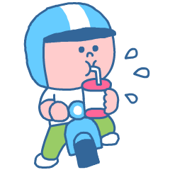 Mr. Scooter Animated Sticker 2