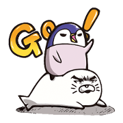 just chillin',Like penguin's life