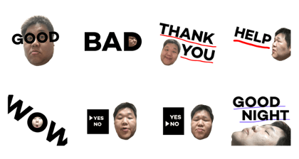 You can use my face 2.