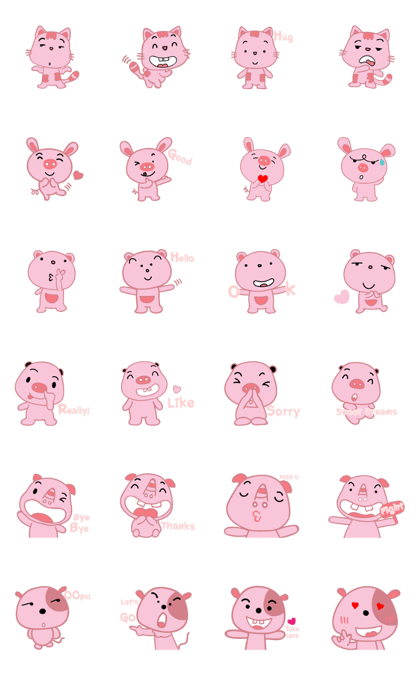 Animal Pink