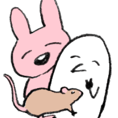 Val-yoshi, rat, and sharp-tongued rabbit