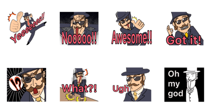 Mysterious dandy old man E