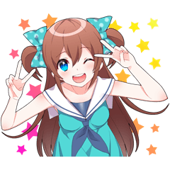 元気な萌え少女メイたそだよ 8 Line スタンプ Line Store