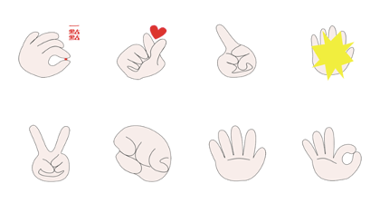 Scissors stone cloth