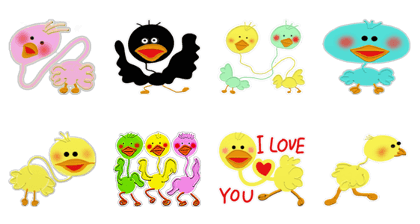 Dancing ostrich