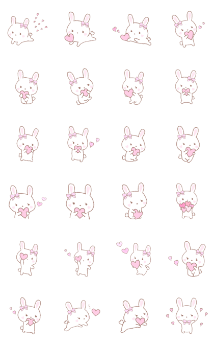 LOVE LOVE Ribbon Rabbit