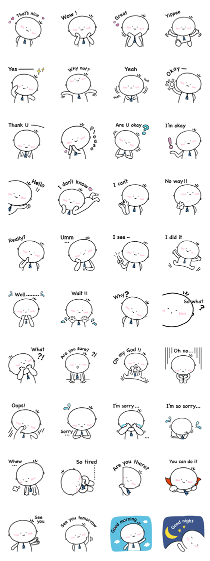 Daily stickers with Shiroro