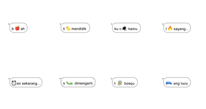 Cuma Balon Chat : Emoji