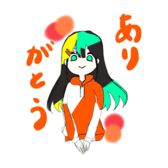 みつきちゃんオリジナルスタンプ