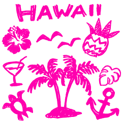 deko rakugaki hawaii
