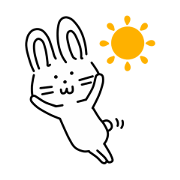 ohayo-usagi sticker