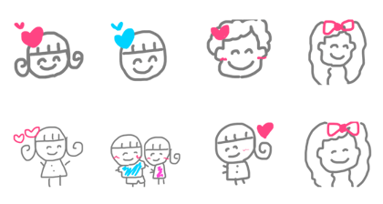 a girl a boy