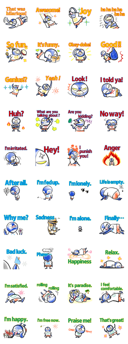 FUNNYBEGO & FRIENDS "emotions"