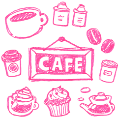 deko rakugaki Cafe Time 2