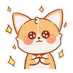 Cartoon Kiko dogs everyday – LINE stickers | LINE STORE