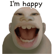 anime Kimoman Sticker English version anime Kimoman Sticker English version