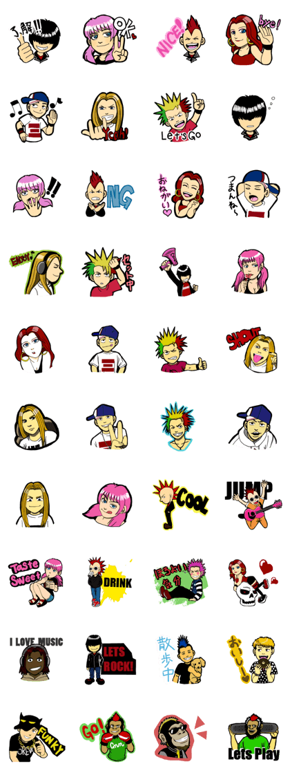 pop characters stickers pop characters stickers