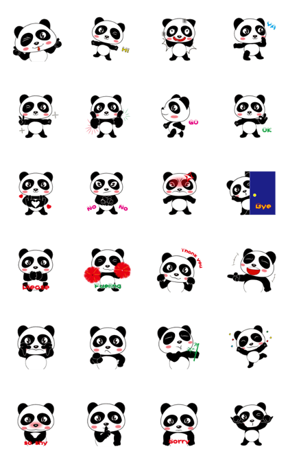 Panda small P
