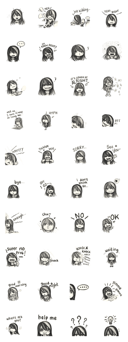 CW: Vattena Daily Life in Pencil