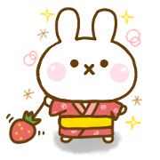 Rabbit Strawberry summer