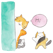 Very playful cats