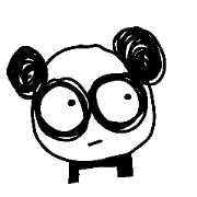 puffy eyed panda