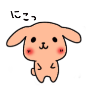 Ears are falling rabbit