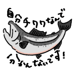 Cheerful salmon