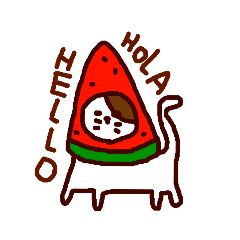 西瓜(Watermelon)貓(Cat)