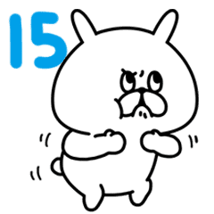 ゆるうさぎ15 Line スタンプ Line Store ゆるうさぎ15 Line スタンプ Line Store
