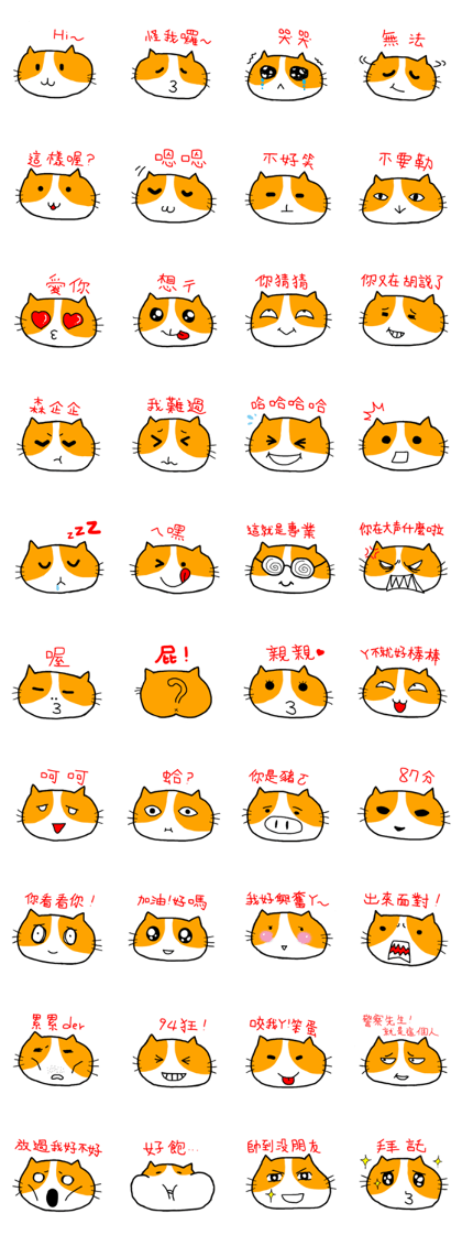 Tedious cat