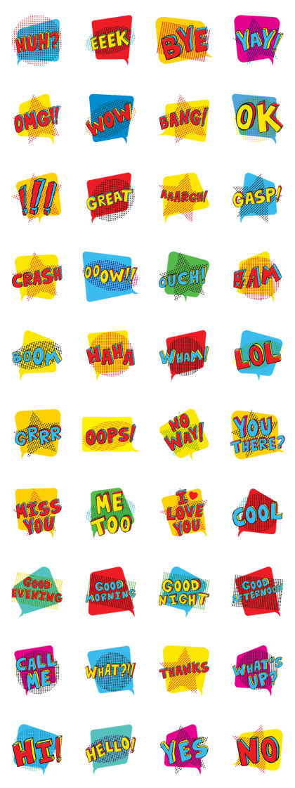 Awesome Comic Pop Art