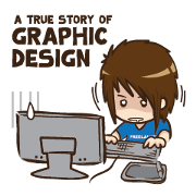 A True Story of Graphic Designer V.Eng