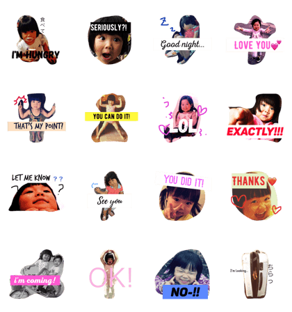 Mahiru English Stamp