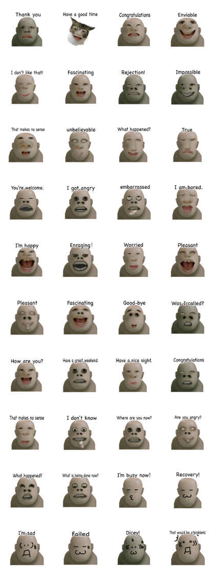 Kimoman Sticker English version