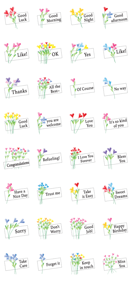 heart shape flower greeting card heart shape flower greeting card